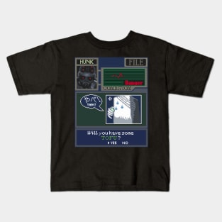 Resident Evil Pixel Art Kids T-Shirt